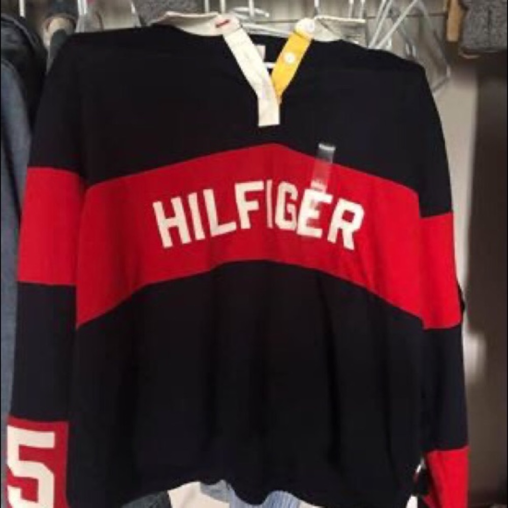 Tommy Hilfiger Long sleeve crop top